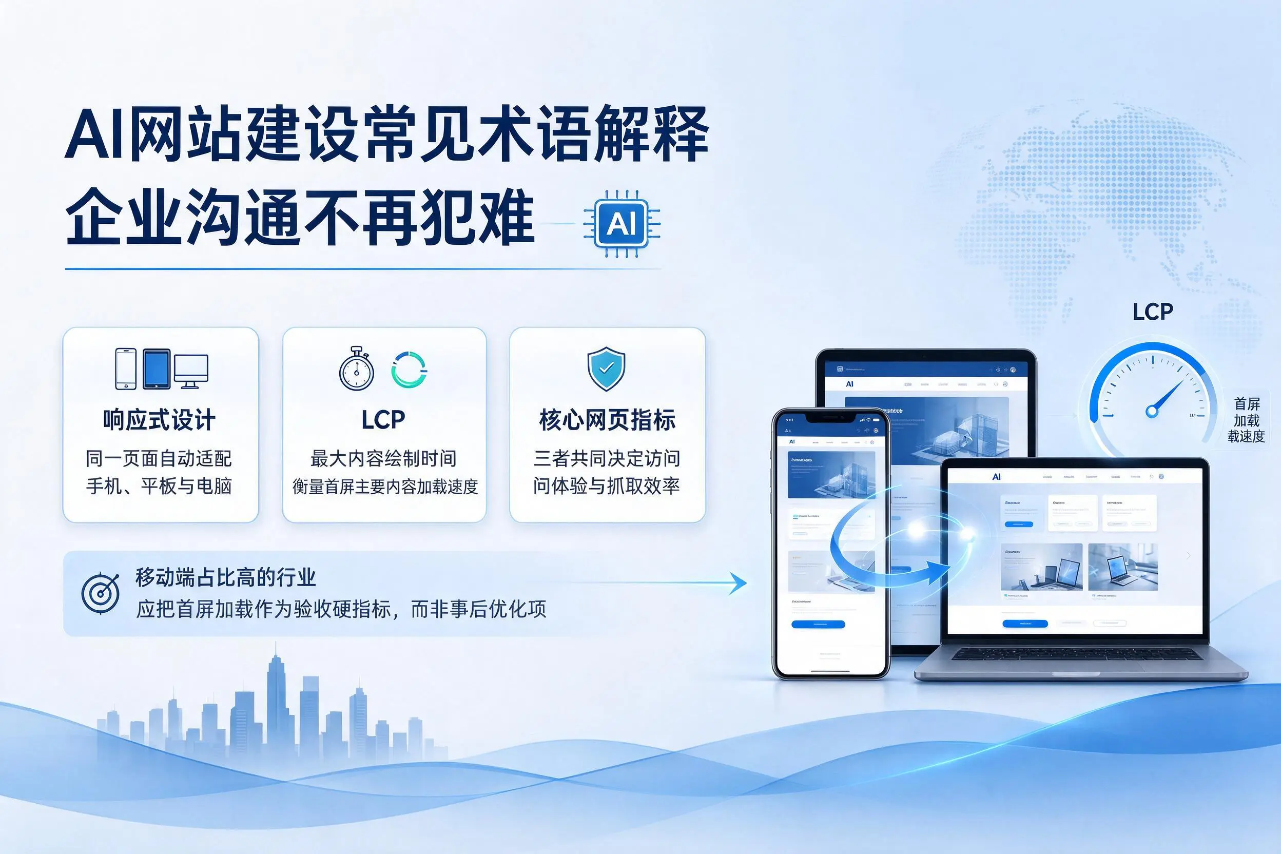 AI网站建设常见术语解释,陇南企业沟通不再犯难