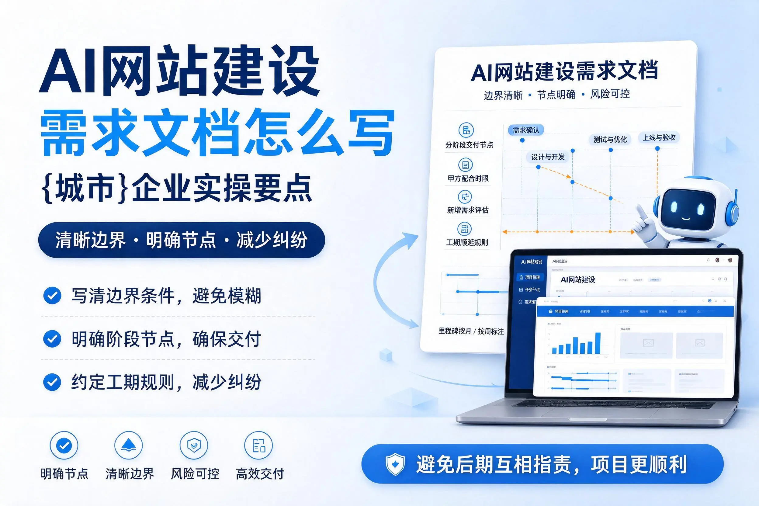 AI网站建设需求文档怎么写，陇南企业实操要点