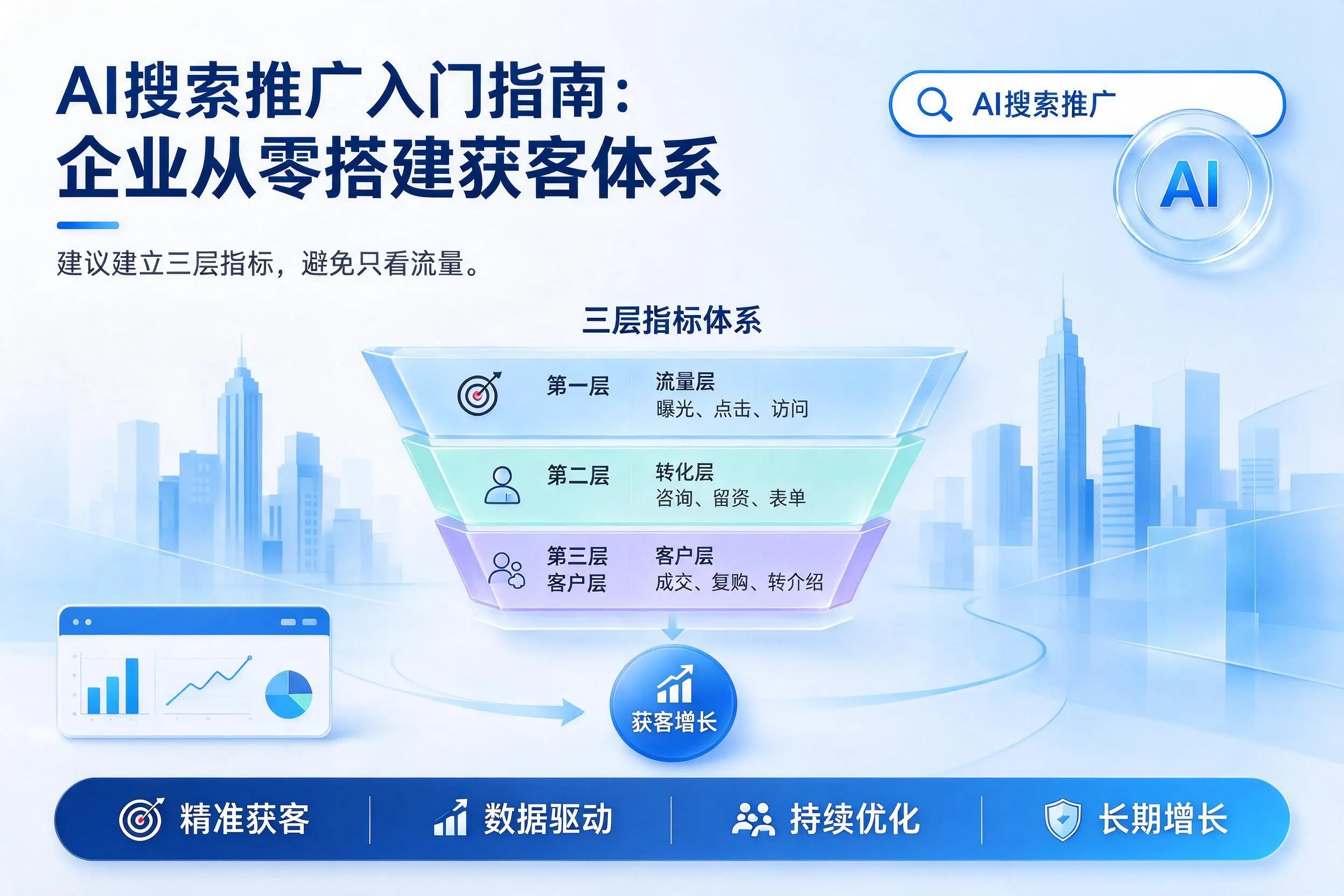 AI搜索推广入门指南:陇南企业从零搭建获客体系